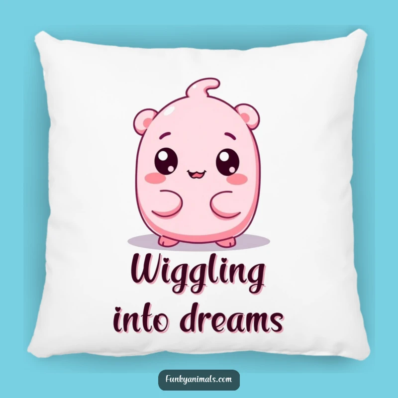 Funny Squishy Being Pillow - Cozy Comfort with a Wiggle, Sweet Funny Gift!