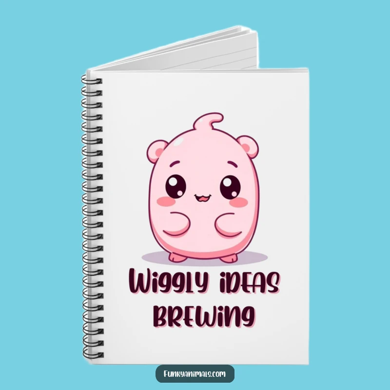 Funny Squishy Being Notebook - Wiggle Your Thoughts onto Paper, Ideal Funny Gift!