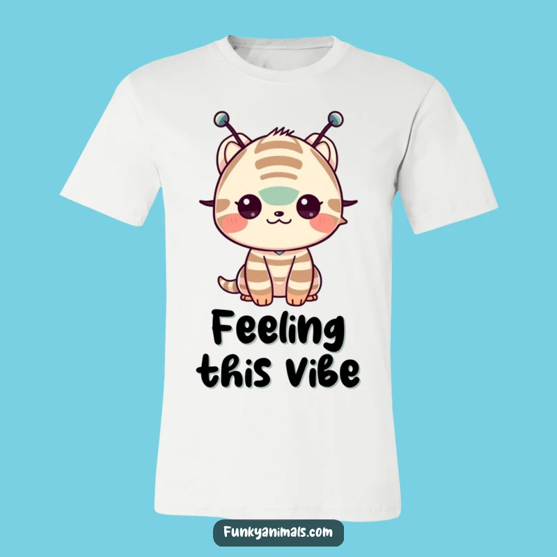 Funny Shimmy Antenna Creature T-Shirt - Groovy Gift Idea
