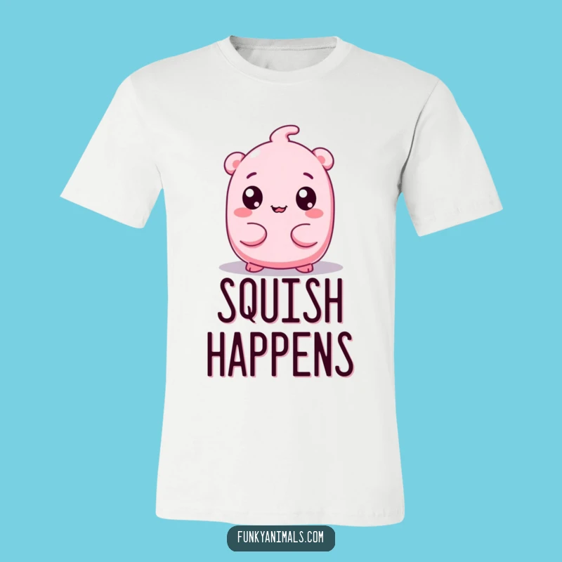 Funny Squishy Being T-Shirt - Googly-Eyed Fun Wear, Awesome Funny Gift!