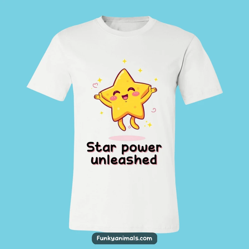 Funny Dancing Star T-Shirt: Wear Your Energetic Sparkle