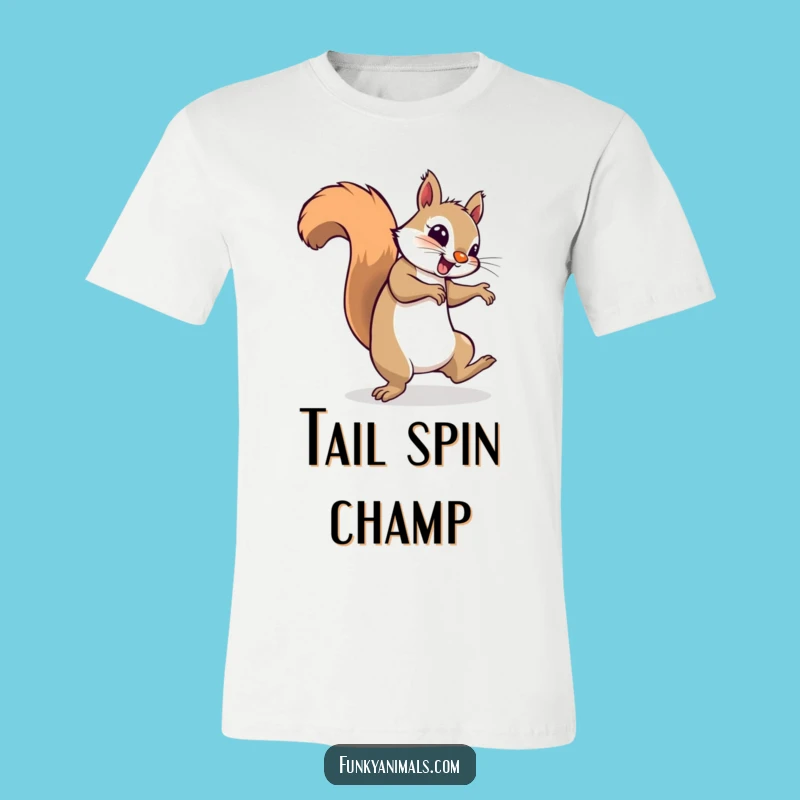 Funny Breakdancing Squirrel T-Shirt: Show Off Your Groovy Style!